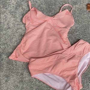 Ralph Lauren swim bikini melon color sz 8/10